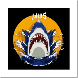 Shark Attack Posters and Art